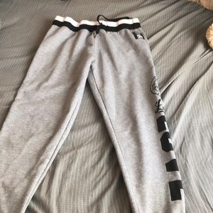 Grey jogger sweats